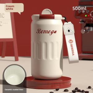 Ceramic Lined Vacuum Flask Cup