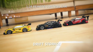 RC Drift Car 4WD High Speed Remote Control Racing Car Model Electric Sport Vehicle – 2.4GHz Rechargeable Battery Powered Drifting Model Toys for Boys Kids Gifts | AA Battery