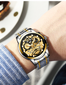 Original Quartz Mens Watches Fashion Luxury Formal Business Watch For Men Waterproof Luminous Date Casual Jam Tangan Lelaki Sports Watches 奢华男士手表