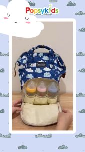 PopsyKids Multifunction Baby Diaper Bag - Tas Bayi Popok Multifungsi - Tas Perlengkapan Bayi Multifungsi
