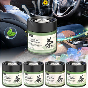 New Car Household Aromatherapy Solid Balm Long-lasting Deodorant Lightly Scented Air Freshener Automotive Interior Ornaments