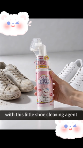 200ml Shoe Cleaner For White Shoe Foam Spray Quick Stain Removal Does Not Hurt Shoes