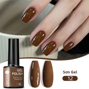 UR SUGAR 7ML Brown Series Gel Làm Móng Tay Cho Móng Tay Bán Vĩnh Viễn Ngâm Tắt LED/UV Sơn Móng Tay Mùa Thu Nail Art Varnish