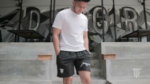 Moral Flat-Man Short-Celana Pendek-Metallica-Celana Hitam - Kolor hitam Moral Flat-MF