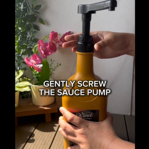 Sauce Pump Dispenser Big for 1.8L 2L Bottle Da Vinci Ghirardelli - Coffee Making - Varganation