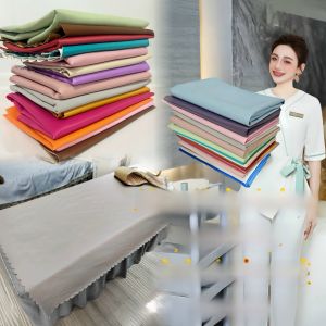 Leather Bed Sheet Waterproof Oil Resistant for Massage Therapy Slimming Beauty Body Care Moisture Proof Mat Professional Use