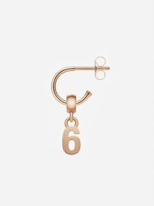 Daniel Wellington | C-Shaped Alphabet Numeric Pendant Earrings