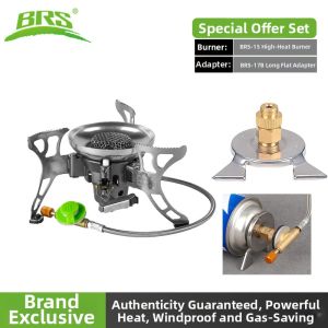 BRS | Split Design Portable Windproof Camping Stove