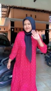 Gamis Polkis Maxy & Gamis Jumbo Murah: Dress Terbaru & Kekinian Bisa COD