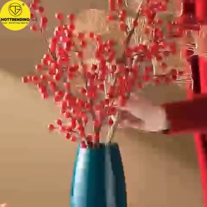 Bình Hoa Sứ Cao Cấp Nhập Khẩu Phong Cách Vintage Cắm Hoa Trang Trí Decor