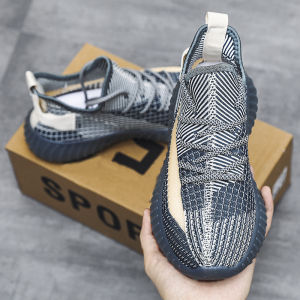 Pútōu Coconut Shoes 350 Dirty Orange Mens Breathable Mesh Running Casual Sports Shoes Fashionable Outdoor Leisure Footwear