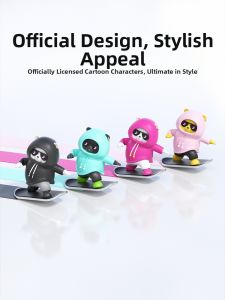 wasshope | Cartoon Bear Car Decor Moving Toy