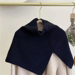 Pullover Scarf Turtleneck Furcal Neckercief Winter Women Warm Scarf Solid Color Neck Cover Lady Fashion Neckscarf 2025 Shawl