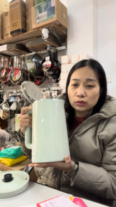 Ấm đun siêu tốc 2 lớp ruột Inox 304 Kalpen dung tích 1.8L bảo hành chính hãng 24 tháng