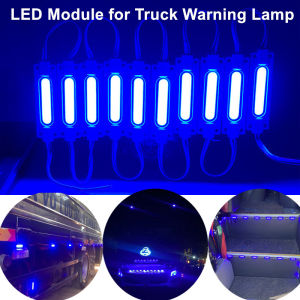 Angelila 12V 24V COB LED Module Waterproof Truck Side Marker Indicator Light Pink Yellow Purple White Ice Blue Red Green Blue Car Motorcycle Warning Lamp