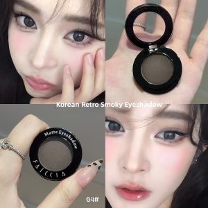 Macaron Single Color Eyeshadow Palette Dull Highlight Cheek Blush Easy to Color Chinese Brand Faiccia Beauty Decoration