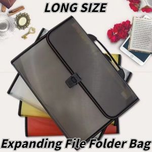 Long Expanding File Folder Paper Organizer Envelope Document Bag Folder Organizers Large Capacity