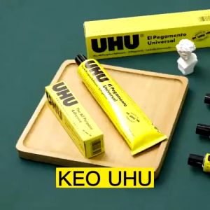 Keo Dán UHU Đa Năng Keo Dán VảiNhựa Da Gỗ Mô Hình DIY