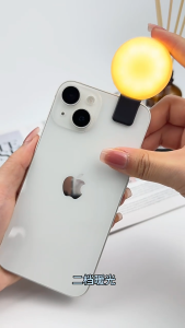 จัดส่งใน24ซม.ไฟเซลฟี่ LED 3 โหมด แบบคลิปหนีบ ไฟเสริมถ่ายรูปโทรศัพท์ แสงสีขาว ไลฟ์สด แบบชาร์จไฟ อเนกประสงค์