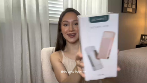 Foreverlily ชุดกำจัดขน 4-IN-1 รวม เครื่องอุ่นแว็กซ์ + ยางกำจัดขน + กระดาษกำจัดขน กำจัดขนร่างกายแบบไม่เจ็บ