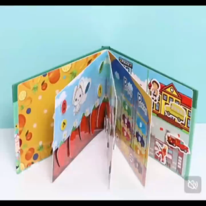 หนังสือ หนังสือกิจกรรมเพิ่มทักษะการเรียนรู้สำหรับลูกน้อย มี4หมวดหมู่ให้เลือก Quiet Book