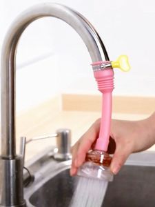 Kitchen Faucet Water Filter Anti-Splash Shower Head Extender Mouth Household Tap Water Filter Non-Dinking Micro-Filtering