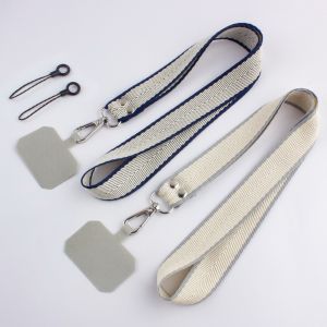 Anti-Lost Mobile Phone Lanyard Hanging Neck Wrist Rope Children Neutral Strong Durable Short Clip Mens Patch Pendant