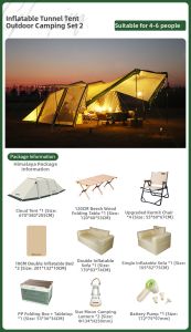 CNHIMALAYA | Waterproof Thick Inflatable Tent