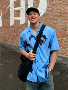 Beach Vacation Cuban Collar Short Sleeve Shirt Men Summer High End Cool Feeling Thin Model Beach Coat Outerwear