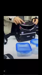 Thermos Lunch Bag Waterproof Cooler Insulated Box Thermal For Kids Picnic Simple And Stylish 5l