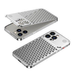 เคสเฟรมโลหะ ป้องกันเลนส์ หรือูหราสำหรับ iPhone 15/113/12/13 Pro Max Plus/15 Pro Max Plus เคสโทรศัพท์ ระบายความร้อน อะลูมินัมอัลลอยสูง สำหรับ iPhone 14/11/12/11 Pro Max Plus