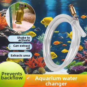 KUWUBIANJING | Shake-Activated Manual Fish Tank Water Changer Cleaner XL