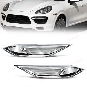 Left/Right Car Front Side Fender Light For Porsche Cayenne 958 2011 2012 2013 2014 Turn Signal Light Marker Light Lamp