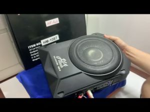 10 นิ้ว 1500 วัตต์ RMS ซับบ๊อกรถยนต์ HM-audio คู่บอดี้ ยี่ห้อ พร้อมส่งเสริมความสวยคุย