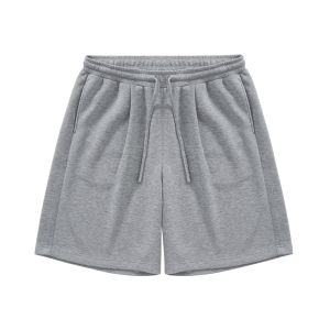 714street | Comfortable A-Shape Loose Shorts Men Gray