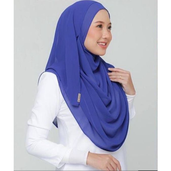 shawl instant chiffon
