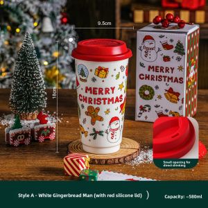 SHELI | Attractive Ceramic Travel Mug with Lid