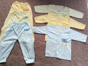 baju set bayi Baru lahir warna baju Nevi bayi Baru lahir tangan panjang pendek