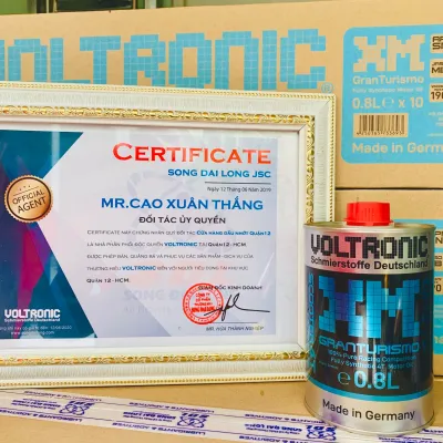 Nhớt Xe Tay Ga Voltronic XM Scooter Ultimate Granturismo Racing 4T Motor Oil 800ML Nhớt Biến Thiên Cao Cấp