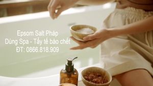 5kg Muối Epsom (MgSO4) tẩy tế bào da Hạt Tan Hoàn Toàn(5 tặng 1)