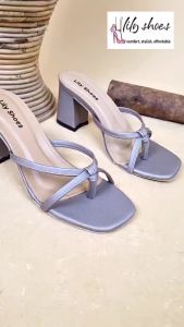 DALLEYA COLLECTION - Ava Sandal Wanita Hak Tinggi & Block Heels Casual Cantik
