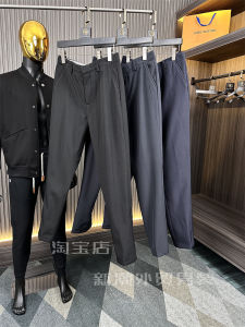 Quần Âu Công Sở Lót Lông Cừu Hai Lớp Cao Cấp Cho Nam Mùa Thu Đông Quần Âu Thường Ngày Rộng Rãi Thoải Mái Thoáng Khí