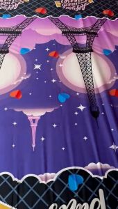Sarung Kasur Resleting Paris - Motif Terbaru 2024 - Menara Eiffel
