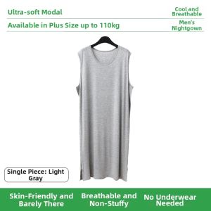 econice | Silky Comfortable Mens Bathrobe Large Size