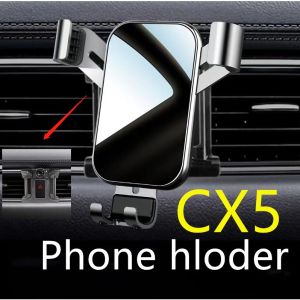 Adjustable Mobile Phone Holder For Mazda CX-5 2017 2018  2023 2024 For Mazda CX5 2017 2018  2019 2023 2024 Air Vent Mount Bracket Cell Phone Holder
