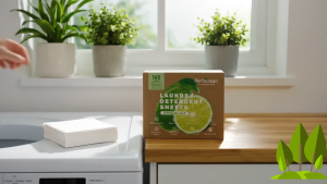 AKIRO HOME MALAYSIA Laundry Detergent Sheets 72 Loads Eco Friendly Plant-Based Antibacterial Soap Paper Lavender Lemon Fresh Scent Detergent Laundry Paper Sheets Sabun Basuh Baju 洗衣片