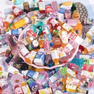 ชุดลูกอมวัสดุชูด 10/30/50 ชิ้น เรซิ่นแบน Cabochons DIY สำหรับกิถึง S Crapbook และกิ๊กตาอุปกรณ์ครัว EF TOY สำหรับการเล่นเด็ก