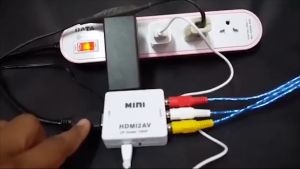 เอชดีเอ็มไอ 2AV/D-PHONE กล่องแปลง AV (RCA) หัวแปลง