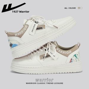 Warrior | White Canvas Casual Shoes
