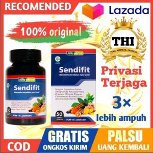 SENDIFIT Obat Asam Urat Reumatik Pegal Linu Herbal Original BPOM Efektif Meredakan Nyeri Sendi Otot Tulang Lutut Pinggul